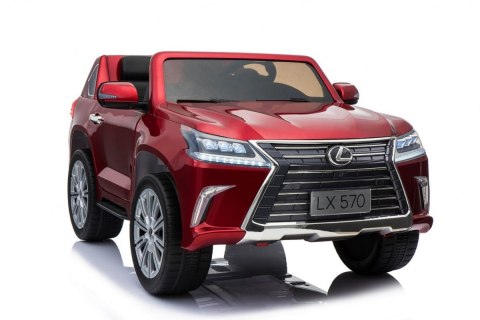 Lexus LX570 Lakierowane Autko dla 2 dzieci Czerwony SUV + Pilot Lexus LX570 Lakierowane Autko dla 2 dzieci Czerwony SUV + Pilot