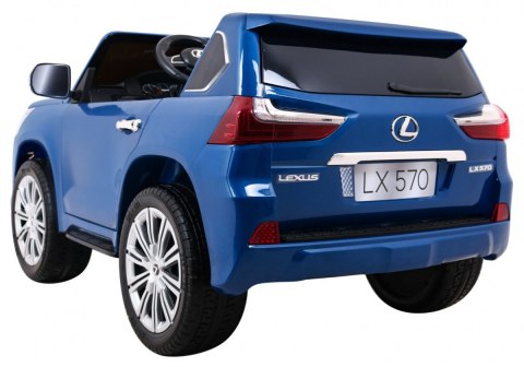 Lexus LX570 Lakierowane Autko dla 2 dzieci Niebieski SUV + Pilot Lexus LX570 Lakierowane Autko dla 2 dzieci Niebieski SUV + Pilot