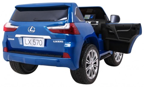 Lexus LX570 Lakierowane Autko dla 2 dzieci Niebieski SUV + Pilot Lexus LX570 Lakierowane Autko dla 2 dzieci Niebieski SUV + Pilot