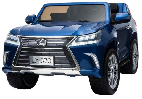 Lexus LX570 Lakierowane Autko dla 2 dzieci Niebieski SUV + Pilot Lexus LX570 Lakierowane Autko dla 2 dzieci Niebieski SUV + Pilot