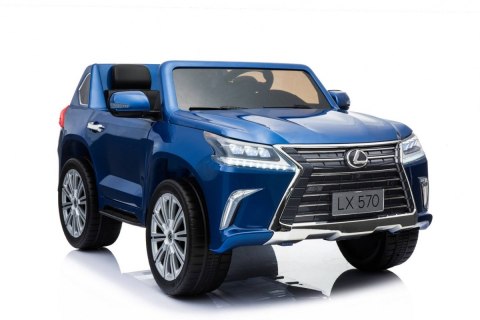 Lexus LX570 Lakierowane Autko dla 2 dzieci Niebieski SUV + Pilot Lexus LX570 Lakierowane Autko dla 2 dzieci Niebieski SUV + Pilot