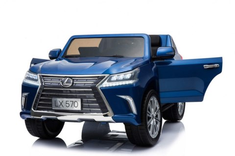 Lexus LX570 Lakierowane Autko dla 2 dzieci Niebieski SUV + Pilot Lexus LX570 Lakierowane Autko dla 2 dzieci Niebieski SUV + Pilot
