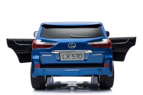 Lexus LX570 Lakierowane Autko dla 2 dzieci Niebieski SUV + Pilot Lexus LX570 Lakierowane Autko dla 2 dzieci Niebieski SUV + Pilot