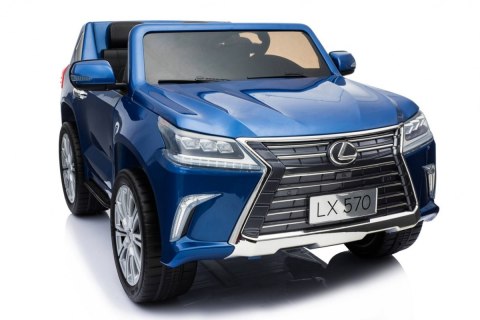 Lexus LX570 Lakierowane Autko dla 2 dzieci Niebieski SUV + Pilot Lexus LX570 Lakierowane Autko dla 2 dzieci Niebieski SUV + Pilot