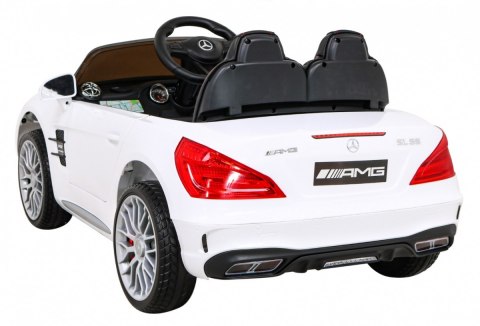 Mercedes Benz AMG SL65 S elektryczny dla dzieci Biały + Pilot Mercedes Benz AMG SL65 S elektryczny dla dzieci Biały + Pilot