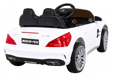 Mercedes Benz AMG SL65 S elektryczny dla dzieci Biały + Pilot Mercedes Benz AMG SL65 S elektryczny dla dzieci Biały + Pilot