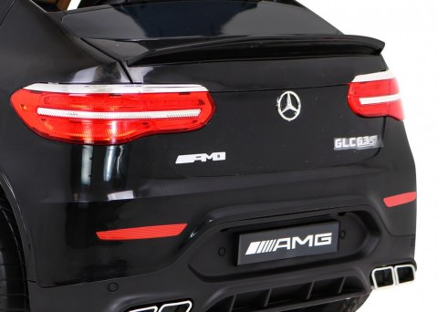 Mercedes Benz GLC63S dla dzieci Czarny Suv + Pilot + Napęd 4x4 Mercedes Benz GLC63S dla dzieci Czarny Suv + Pilot + Napęd 4x4