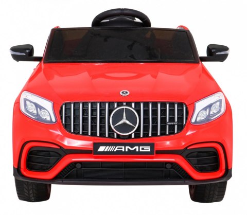 Mercedes Benz GLC63S dla dzieci Czerwony SUV + Pilot Mercedes Benz GLC63S dla dzieci Czerwony SUV + Pilot