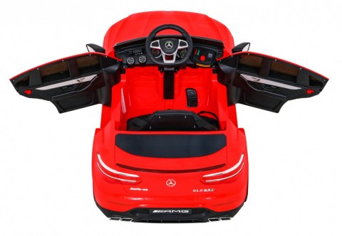 Mercedes Benz GLC63S dla dzieci Czerwony SUV + Pilot Mercedes Benz GLC63S dla dzieci Czerwony SUV + Pilot