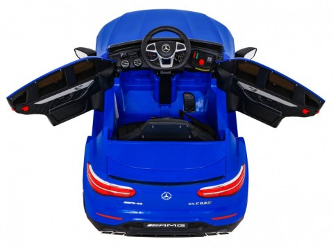 Mercedes Benz GLC63S dla dzieci Niebieski SUV z pilotem Mercedes Benz GLC63S dla dzieci Niebieski SUV z pilotem