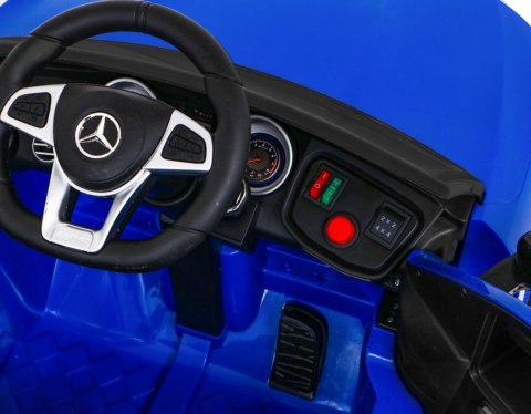 Mercedes Benz GLC63S dla dzieci Niebieski SUV z pilotem Mercedes Benz GLC63S dla dzieci Niebieski SUV z pilotem
