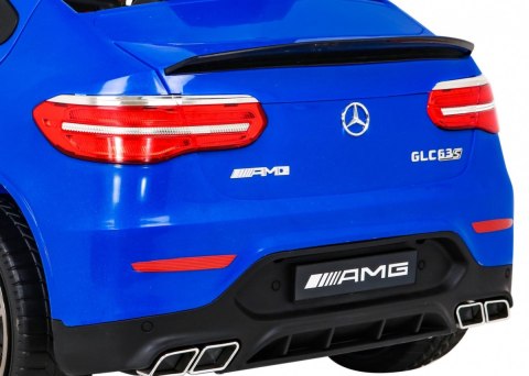 Mercedes Benz GLC63S dla dzieci Niebieski SUV z pilotem Mercedes Benz GLC63S dla dzieci Niebieski SUV z pilotem