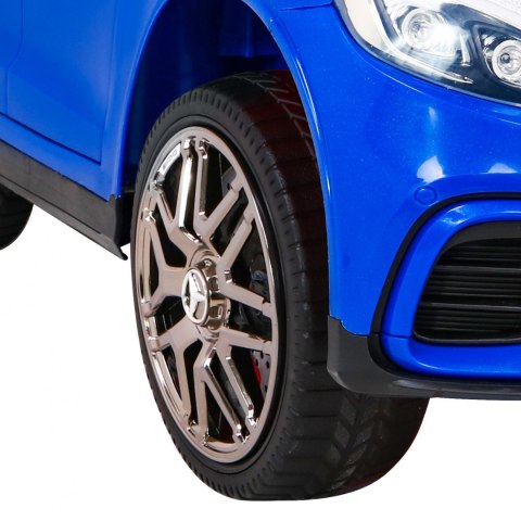 Mercedes Benz GLC63S dla dzieci Niebieski SUV z pilotem Mercedes Benz GLC63S dla dzieci Niebieski SUV z pilotem