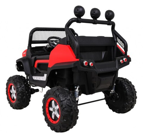 Mercedes Benz Unimog dla dzieci Terenowy Czerwony + Napęd 4x4 + Pilot Mercedes Benz Unimog dla dzieci Terenowy Czerwony + Napęd 4x4 + Pilot