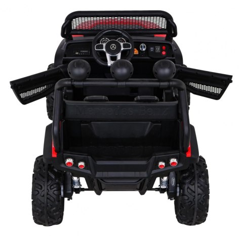 Mercedes Benz Unimog dla dzieci Terenowy Czerwony + Napęd 4x4 + Pilot Mercedes Benz Unimog dla dzieci Terenowy Czerwony + Napęd 4x4 + Pilot