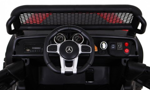 Mercedes Benz Unimog dla dzieci Terenowy Czerwony + Napęd 4x4 + Pilot Mercedes Benz Unimog dla dzieci Terenowy Czerwony + Napęd 4x4 + Pilot