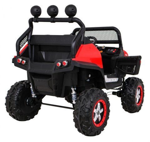 Mercedes Benz Unimog dla dzieci Terenowy Czerwony + Napęd 4x4 + Pilot Mercedes Benz Unimog dla dzieci Terenowy Czerwony + Napęd 4x4 + Pilot