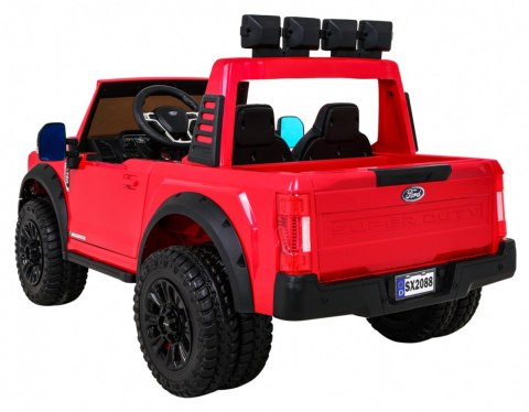 Pojazd Ford Super Duty Czerwony Pickup Pojazd Ford Super Duty Czerwony Pickup
