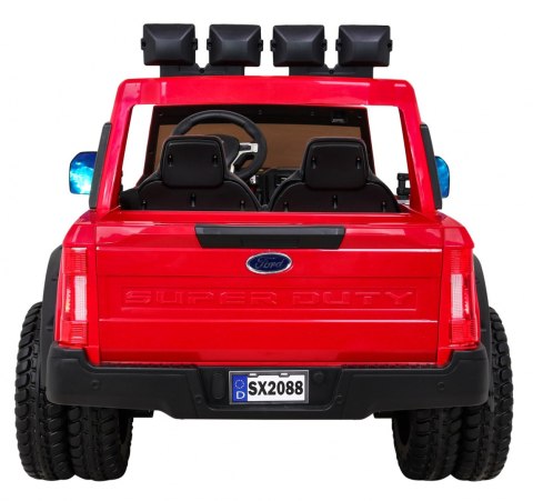 Pojazd Ford Super Duty Czerwony Pickup Pojazd Ford Super Duty Czerwony Pickup
