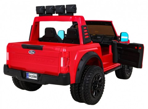 Pojazd Ford Super Duty Czerwony Pickup Pojazd Ford Super Duty Czerwony Pickup