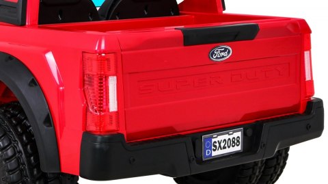 Pojazd Ford Super Duty Czerwony Pickup Pojazd Ford Super Duty Czerwony Pickup
