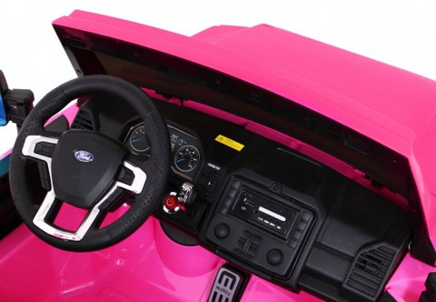 Pojazd pickup - Ford Super Duty Różowy Pojazd pickup - Ford Super Duty Różowy