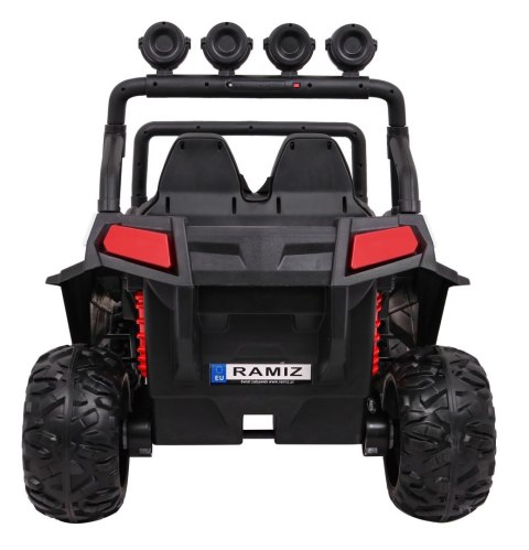 Terenowe Grand Buggy Lift dla dzieci Biały + Napęd 4x4 + Pilot + Bagażnik + Radio MP3 + LED Terenowe Grand Buggy Lift dla dzieci Biały + Napęd 4x4 + Pilot + Bagażnik + Radio MP3 + LED