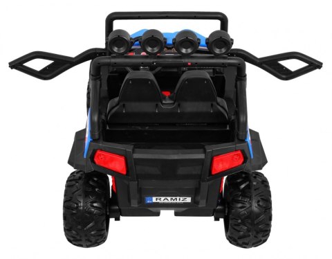 Terenowe Grand Buggy Lift dla dzieci Niebieski + Napęd 4x4 + Pilot + Bagażnik + Radio MP3 + LED Terenowe Grand Buggy Lift dla dzieci Niebieski + Napęd 4x4 + Pilot + Bagażnik + Radio MP3 + LED