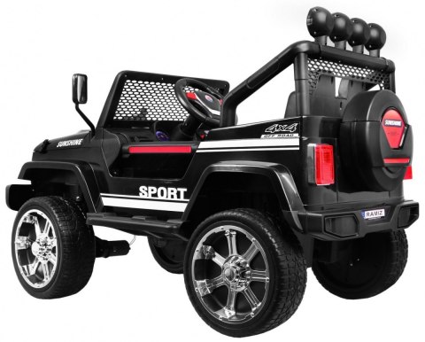 Autko terenowe Raptor Drifter Czarny + Pilot + Napęd 4x4 Autko terenowe Raptor Drifter Czarny + Pilot + Napęd 4x4