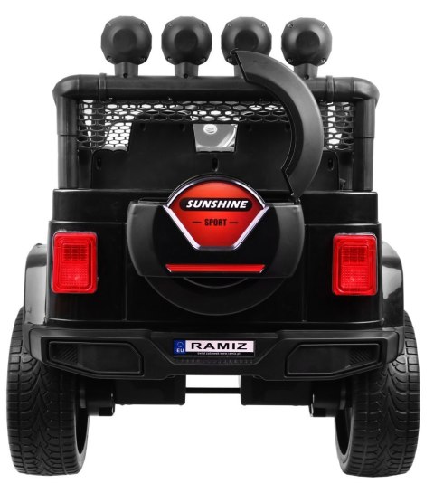 Autko terenowe Raptor Drifter Czarny + Pilot + Napęd 4x4 Autko terenowe Raptor Drifter Czarny + Pilot + Napęd 4x4