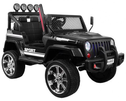 Autko terenowe Raptor Drifter Czarny + Pilot + Napęd 4x4 Autko terenowe Raptor Drifter Czarny + Pilot + Napęd 4x4