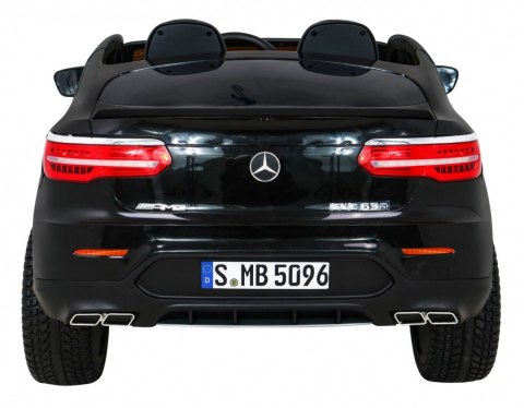 Auto Mercedes GLC 63S Czarne - SUV dla dzieci + Napęd 4x4 Auto Mercedes GLC 63S Czarne - SUV dla dzieci + Napęd 4x4