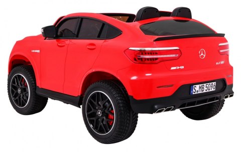 Auto Mercedes GLC 63S dla dzieci Czerwony Suv + Napęd 4x4 Auto Mercedes GLC 63S dla dzieci Czerwony Suv + Napęd 4x4