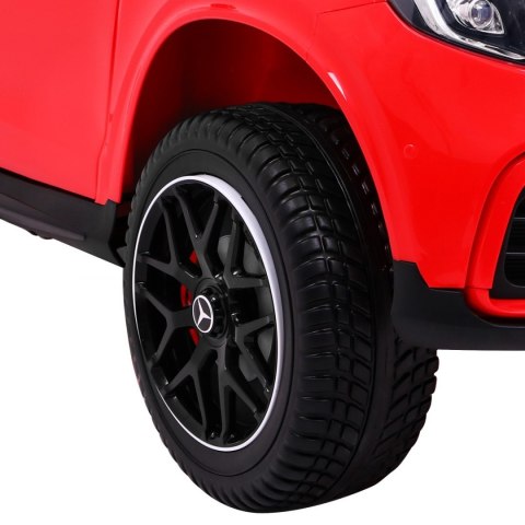 Auto Mercedes GLC 63S dla dzieci Czerwony Suv + Napęd 4x4 Auto Mercedes GLC 63S dla dzieci Czerwony Suv + Napęd 4x4