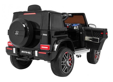 Mercedes AMG G63 dla dzieci Lakier Czarny + Pilot Mercedes AMG G63 dla dzieci Lakier Czarny + Pilot