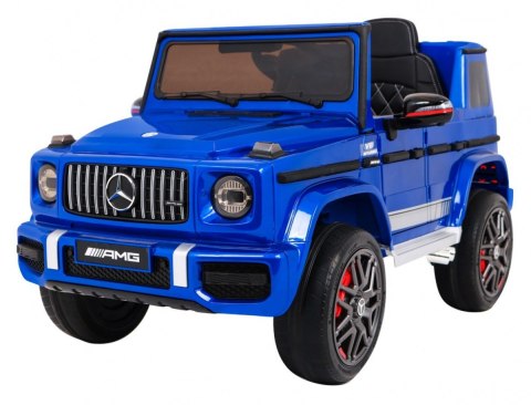 Mercedes AMG G63 dla dzieci Lakier Niebieski + Pilot Mercedes AMG G63 dla dzieci Lakier Niebieski + Pilot