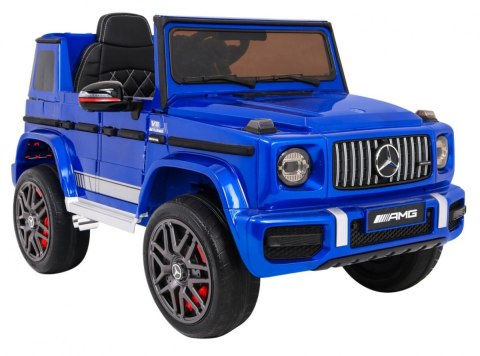 Mercedes AMG G63 dla dzieci Lakier Niebieski + Pilot Mercedes AMG G63 dla dzieci Lakier Niebieski + Pilot