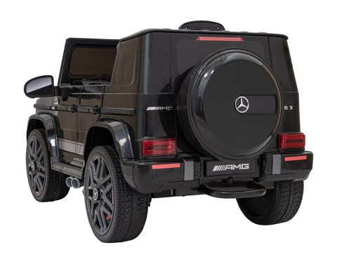 Mercedes AMG G63 na akumulator dla dzieci Czarny + Pilot Mercedes AMG G63 na akumulator dla dzieci Czarny + Pilot