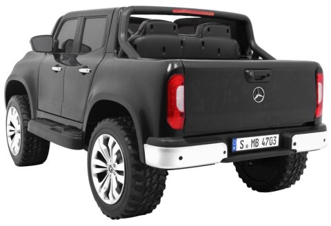 Mercedes Benz X-Class dla dzieci Czarny Pickup + Pilot + Napęd 4x4 Mercedes Benz X-Class dla dzieci Czarny Pickup + Pilot + Napęd 4x4