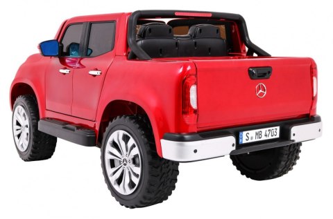 Mercedes Benz X-Class dla dzieci Lakier Czerwony Pickup Mercedes Benz X-Class dla dzieci Lakier Czerwony Pickup