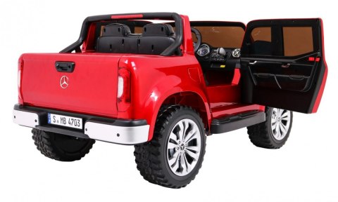 Mercedes Benz X-Class dla dzieci Lakier Czerwony Pickup Mercedes Benz X-Class dla dzieci Lakier Czerwony Pickup
