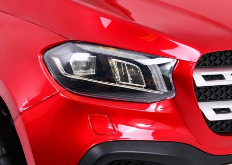 Mercedes Benz X-Class dla dzieci Lakier Czerwony Pickup Mercedes Benz X-Class dla dzieci Lakier Czerwony Pickup