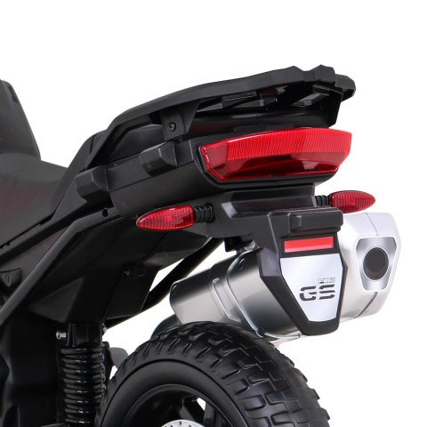 Motor BMW F850 GS na akumulator dla dzieci Czerwony + Kółka pomocnicze + Audio LED + Wolny Start + EVA Motor BMW F850 GS na akumulator dla dzieci Czerwony + Kółka pomocnicze + Audio LED + Wolny Start + EVA