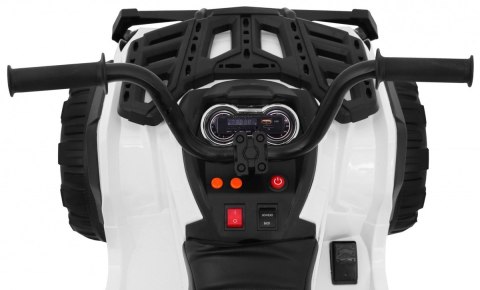 Quad ATV 2.4GHz na akumulator dla dzieci Biały + Pilot + Koła EVA + Radio MP3 + Wolny Start Quad ATV 2.4GHz na akumulator dla dzieci Biały + Pilot + Koła EVA + Radio MP3 + Wolny Start