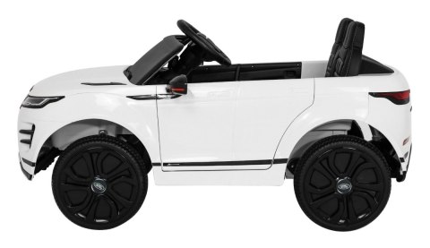 Range Rover Evoque na akumulator dla dzieci Biały SUV + Pilot Range Rover Evoque na akumulator dla dzieci Biały SUV + Pilot