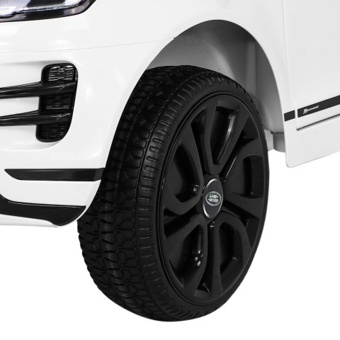 Range Rover Evoque na akumulator dla dzieci Biały SUV + Pilot Range Rover Evoque na akumulator dla dzieci Biały SUV + Pilot