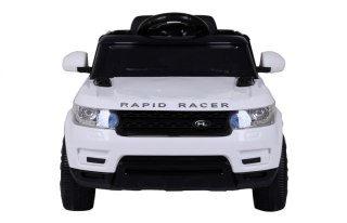 Autko Start Run na akumulator, Biały SUV + Pilot