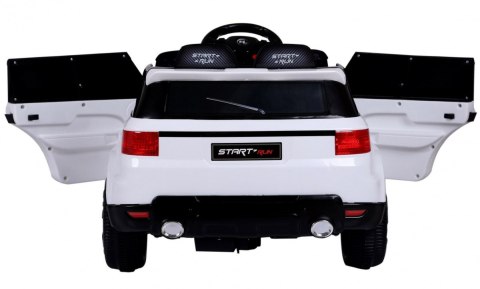 Autko Start Run na akumulator, Biały SUV + Pilot Autko Start Run na akumulator, Biały SUV + Pilot