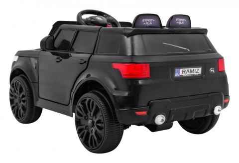 Autko Start Run na akumulator Czarny + Pilot + Bezpieczny SUV Autko Start Run na akumulator Czarny + Pilot + Bezpieczny SUV