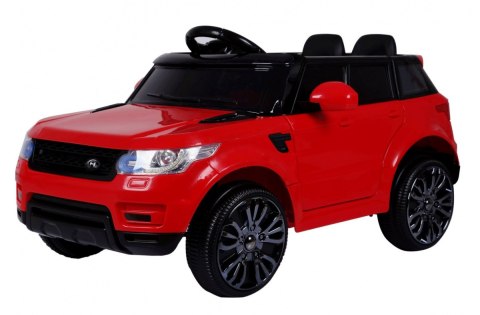 Autko Start Run na akumulator Czerwony SUV + Pilot + Funkcje bezpieczeństwa Autko Start Run na akumulator Czerwony SUV + Pilot + Funkcje bezpieczeństwa